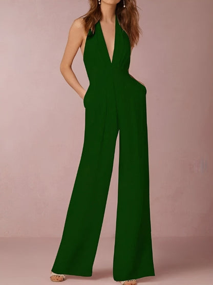 Katie - Elegant wide-leg jumpsuit for women