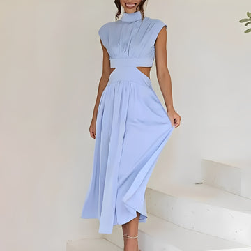Isabella - Stylish Sleeveless Dress
