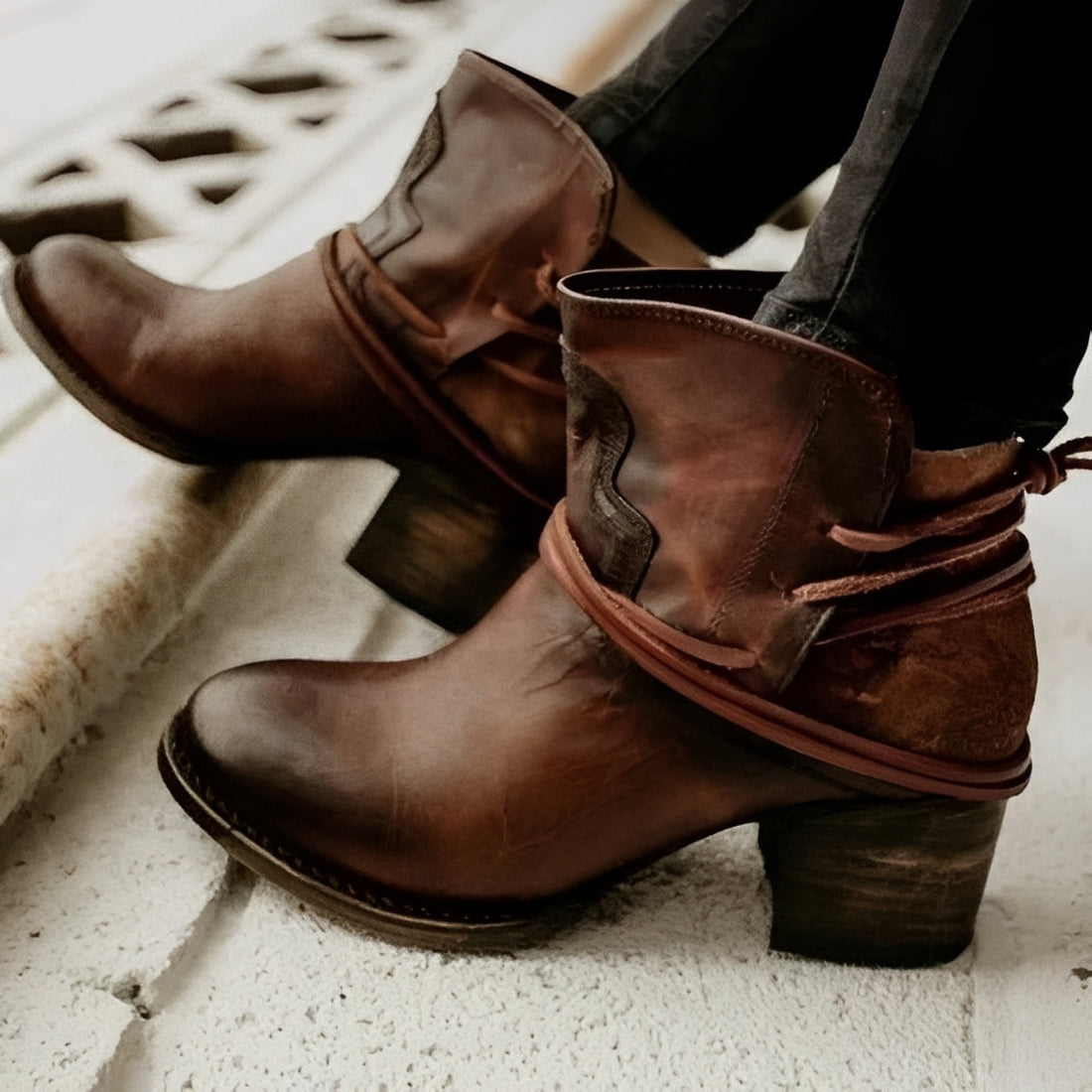 Jesse - Stylish high-heeled boots for women