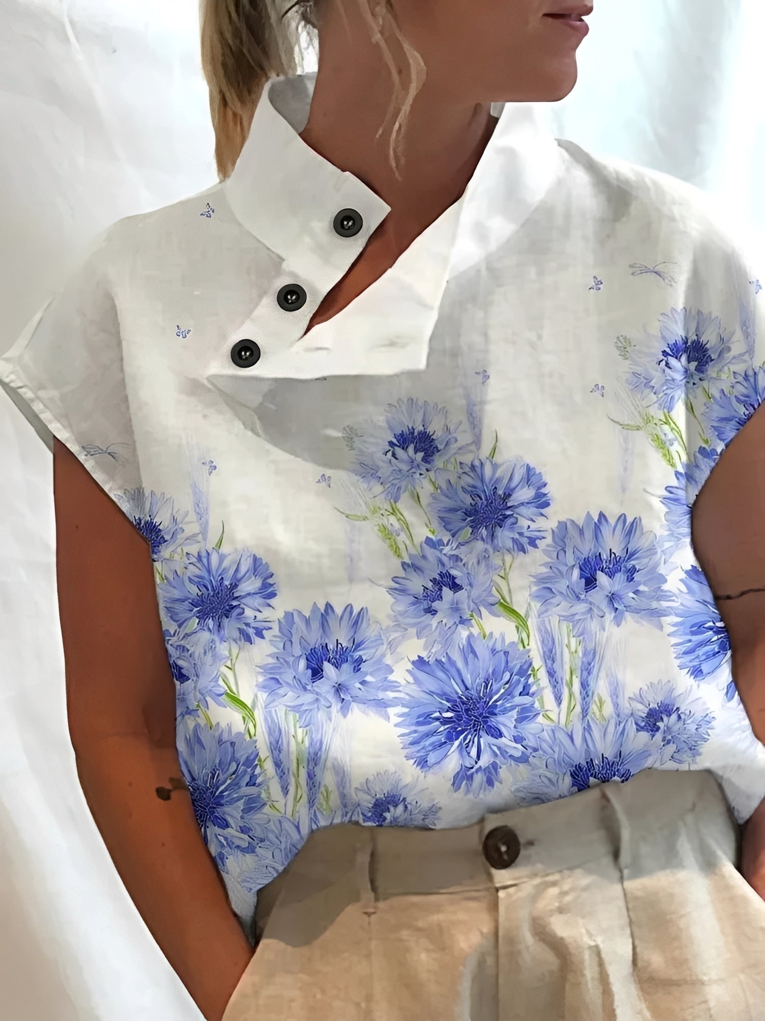 Maddie - Stylish Patterned Top for Women