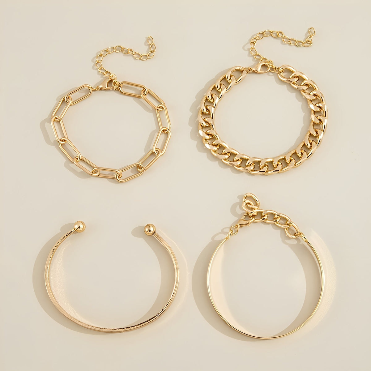 Elari – Set of 4 Elegant Bracelets for Wrist