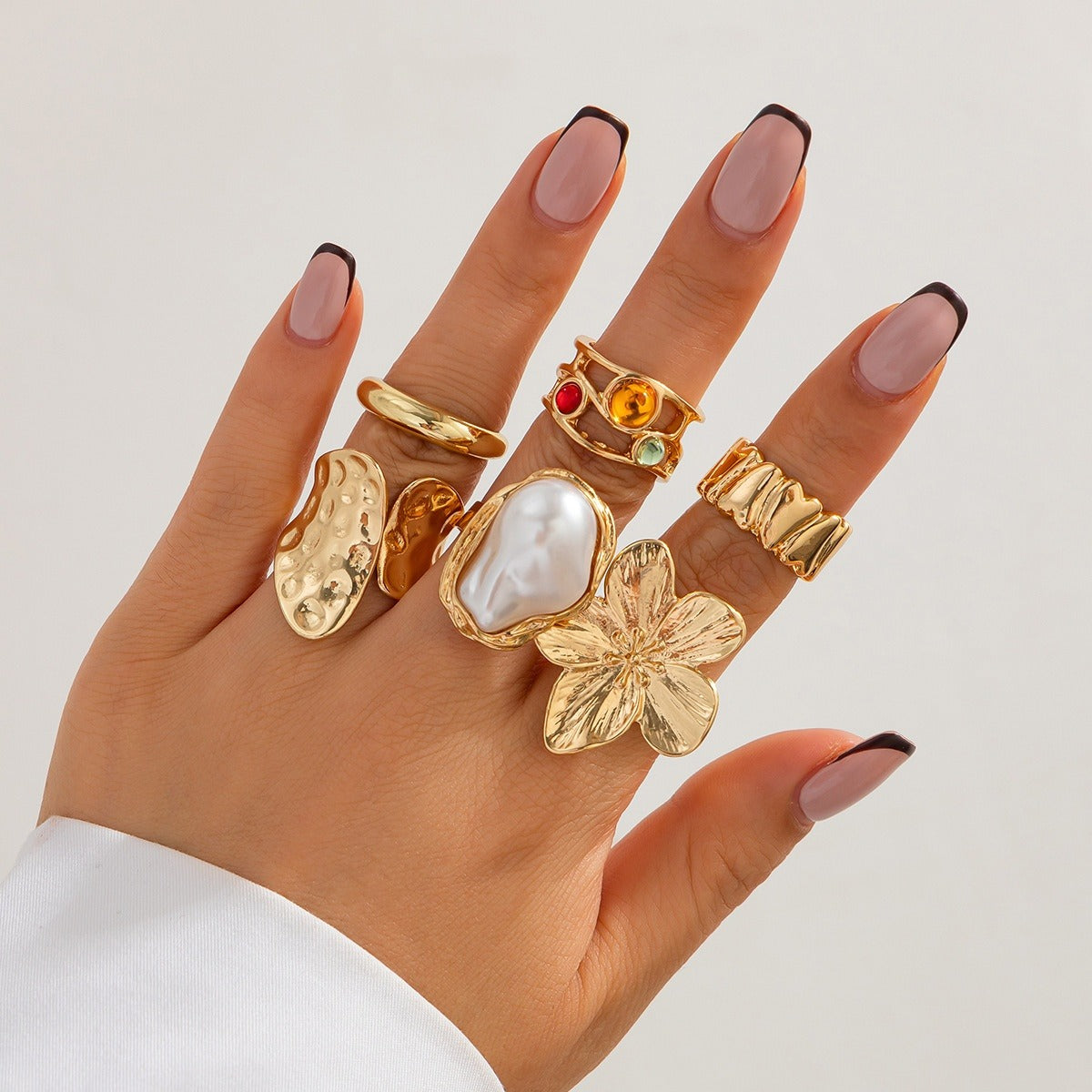 Merina – Set of 6 Statement Rings