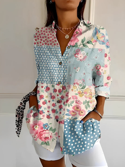 Chantelle - Trendy button-up blouse for women