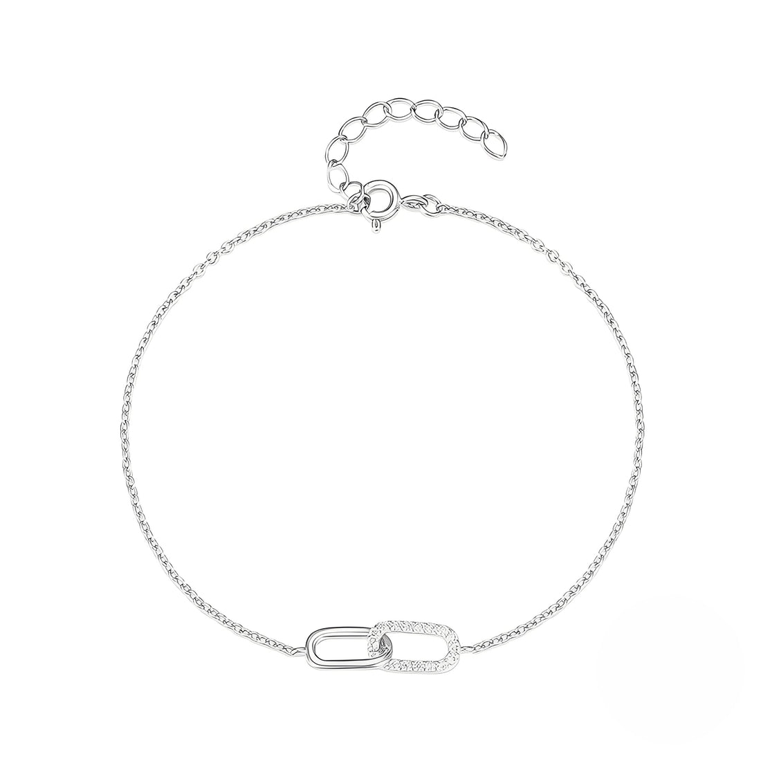 Rina – Bracelet with shiny links