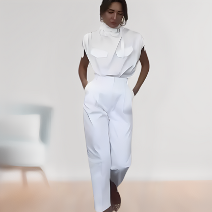 Leona – Elegant Sleeveless Women’s Jumpsuit