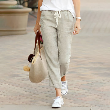 Kaci - Comfortable Stretch Waist Pants