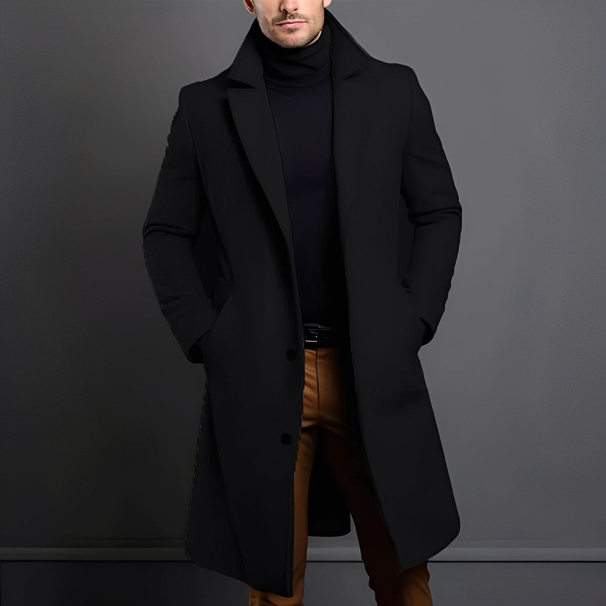 Tucker - Elegant and warm trench coat