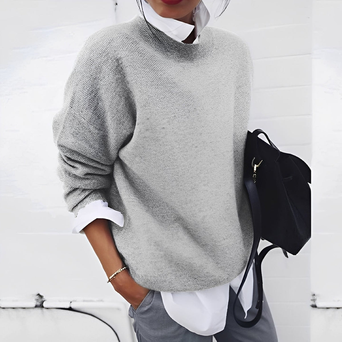 Zinnia - A cozy and relaxed women's sweater