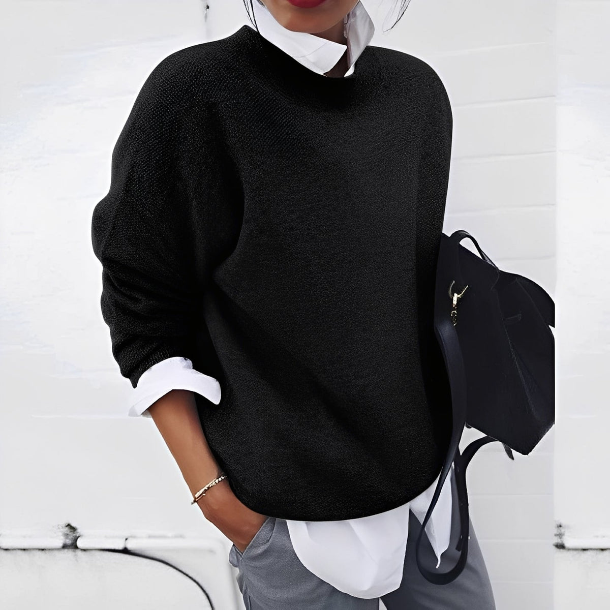 Zinnia - A cozy and relaxed women's sweater