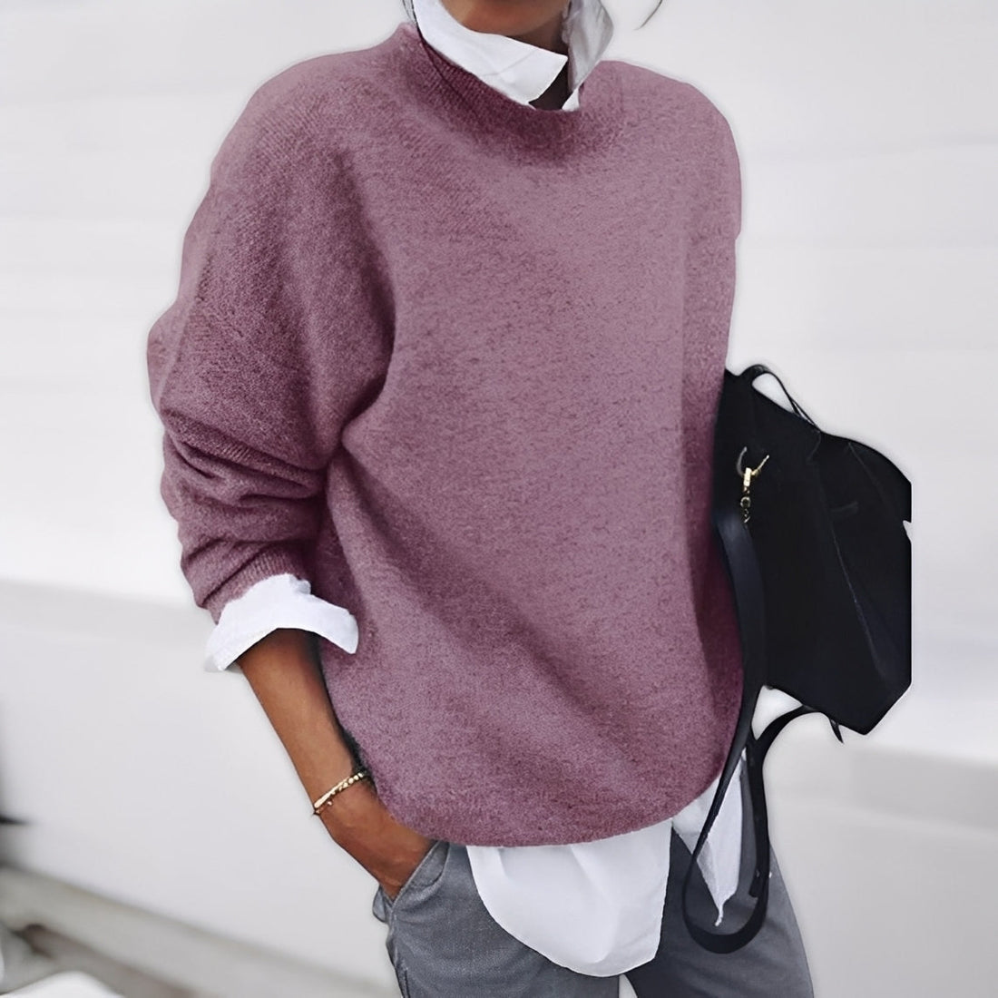 Zinnia - A cozy and relaxed women's sweater