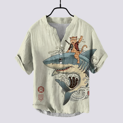 Fiona - Stylish shirt with artistic design for women