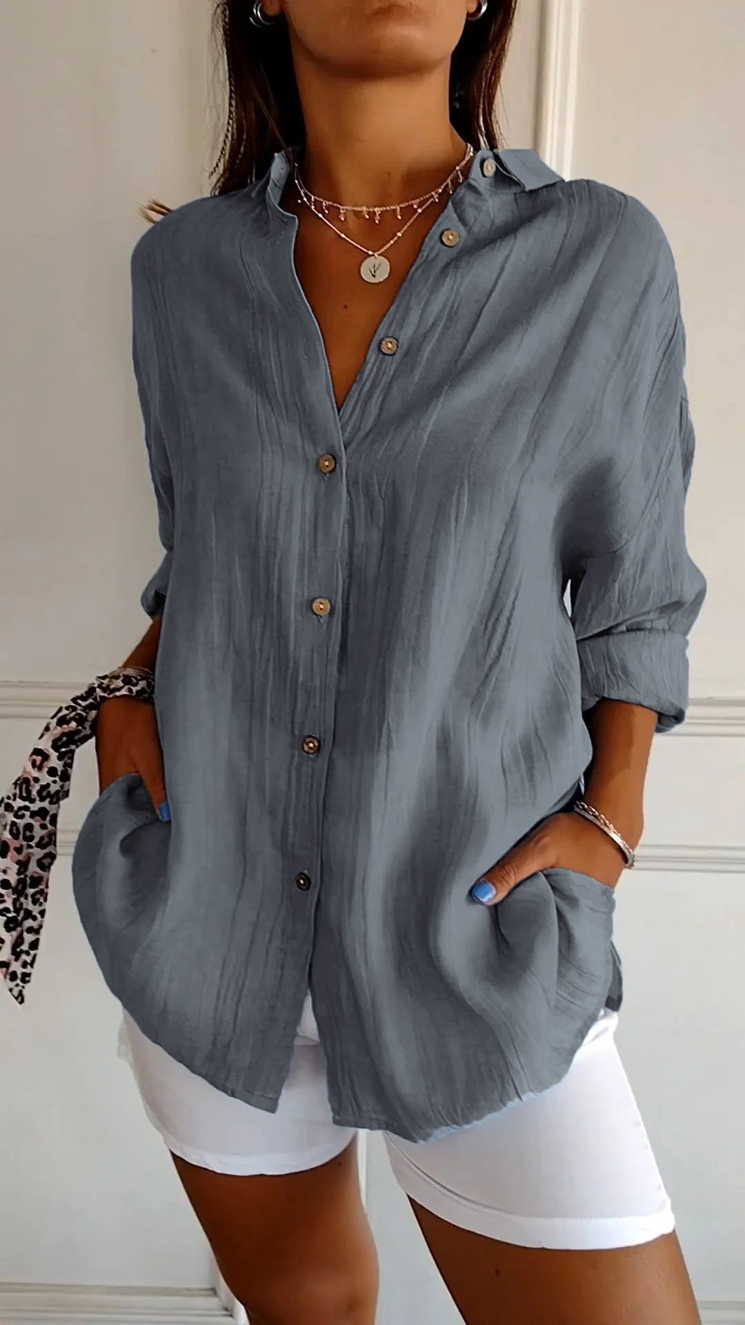 Xaelle – Modern Women’s Casual Shirt