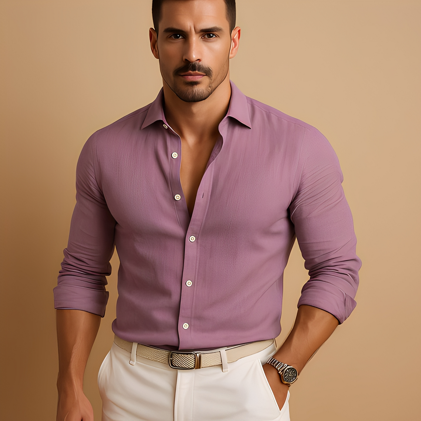 Aleid – Lightweight Men’s Button-Up Shirt