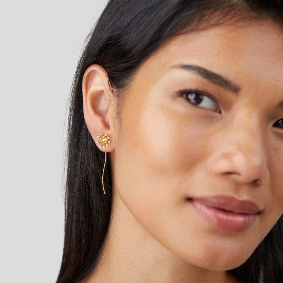 Luisa – Dandelion Earrings