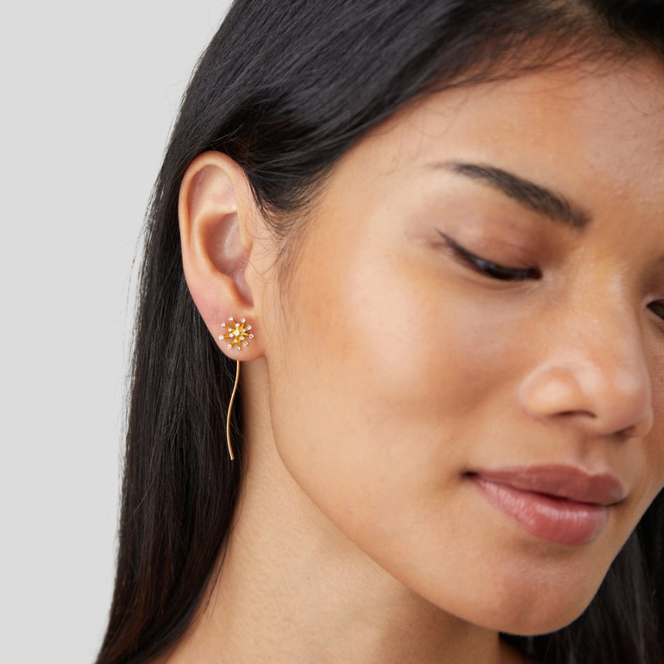 Luisa – Dandelion Earrings