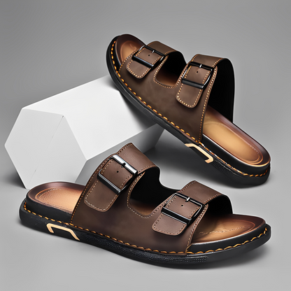 Marcello - Men's contemporary two-strap sandals