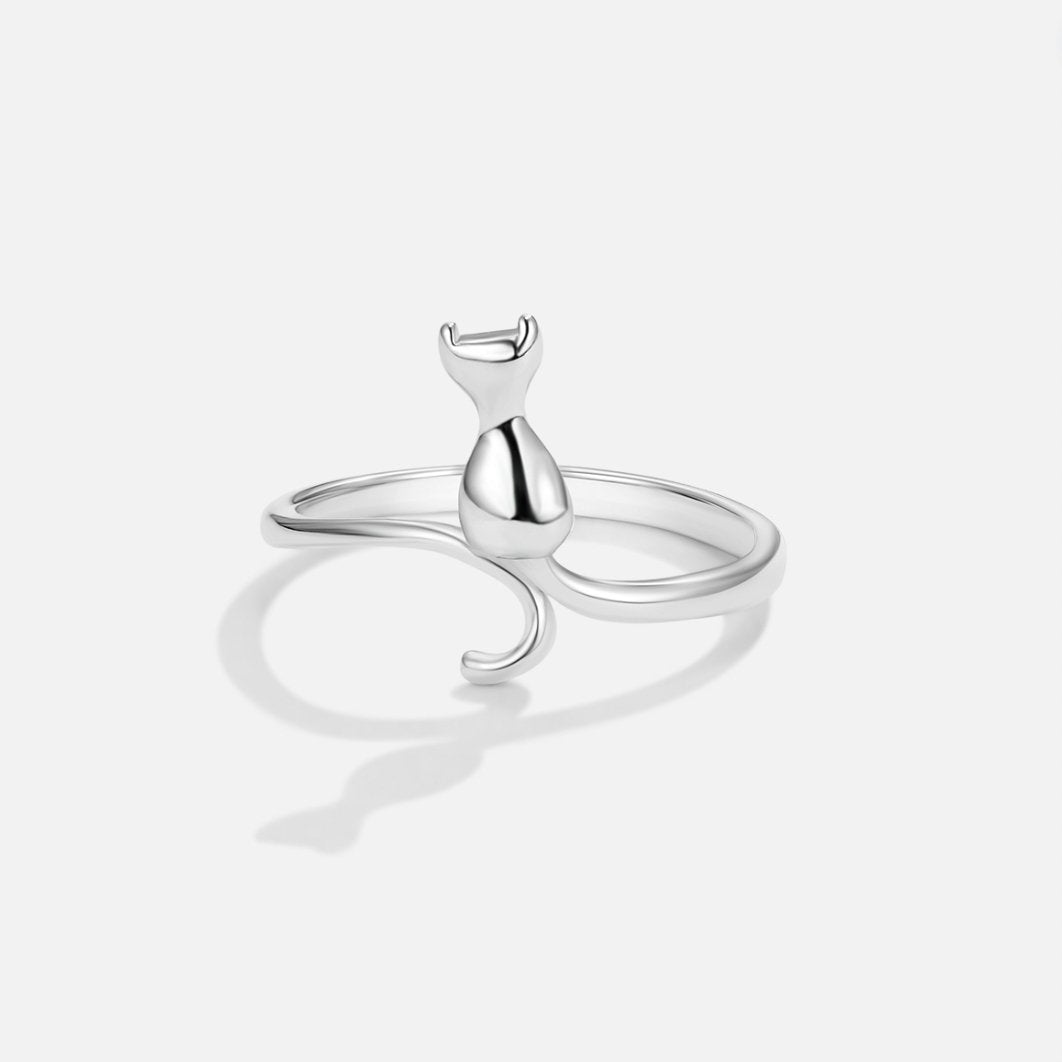 Mindy – Cat Ring Mystical Silver