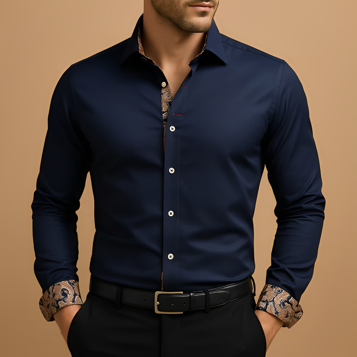 Arnolde - Classic and sturdy long-sleeve shirt