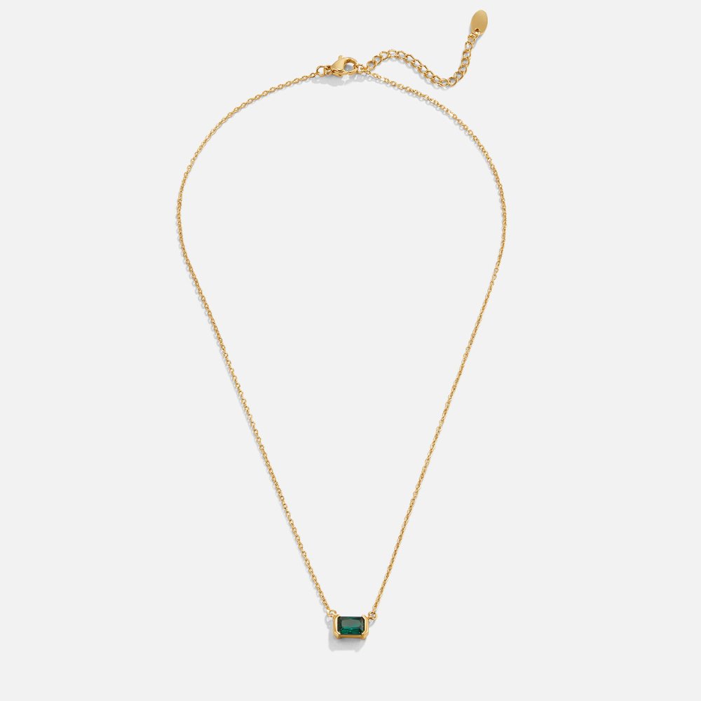 Moni – Green Emerald Necklace