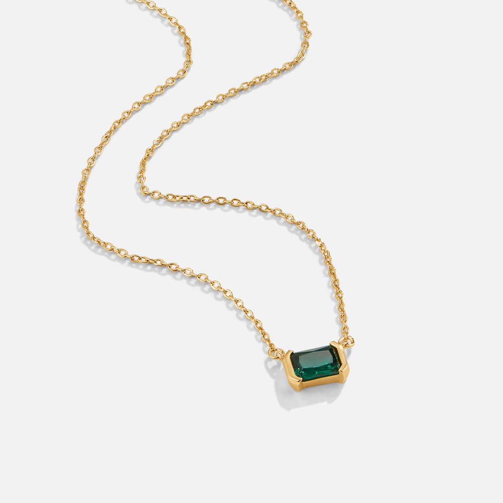 Moni – Green Emerald Necklace
