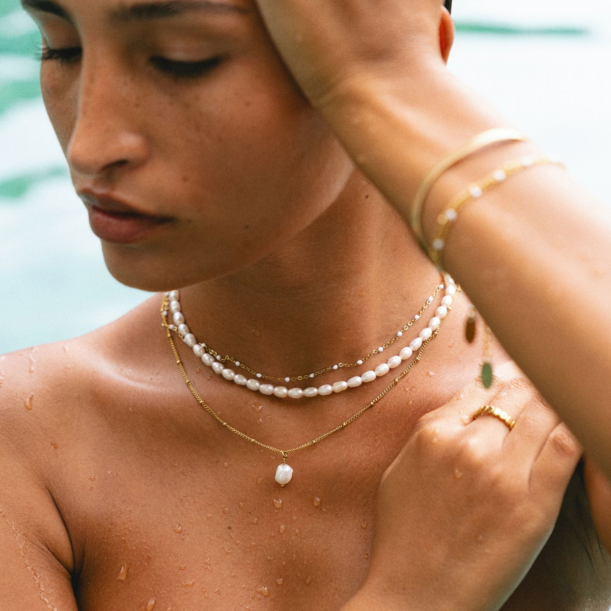 Kara – Necklace with Mini Rounded Details