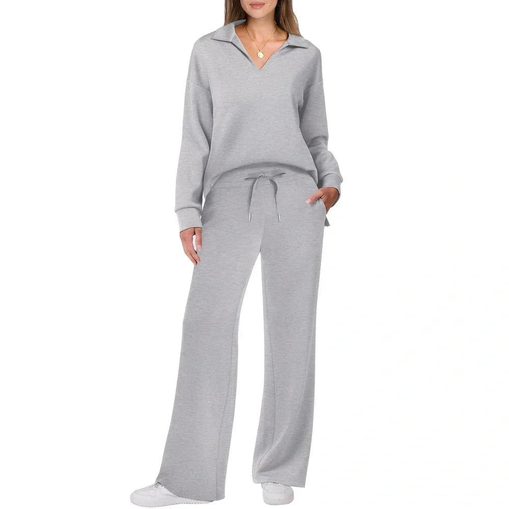 Justina - Casual set from sweater and pants for women