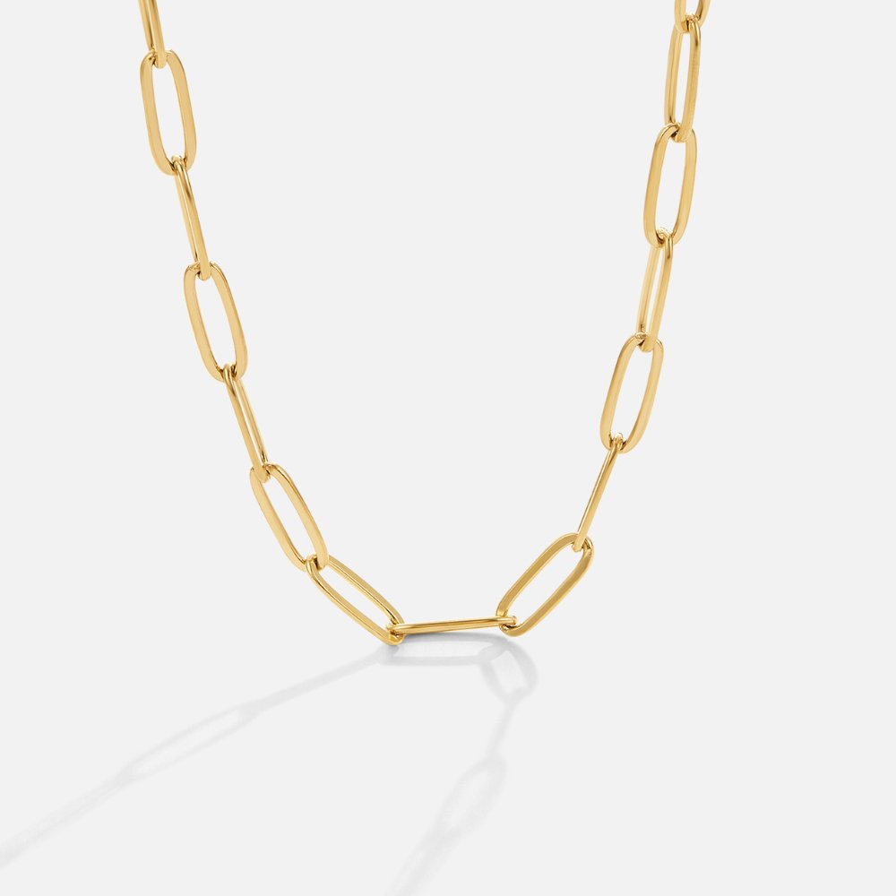 Mara – Golden Clip Necklace