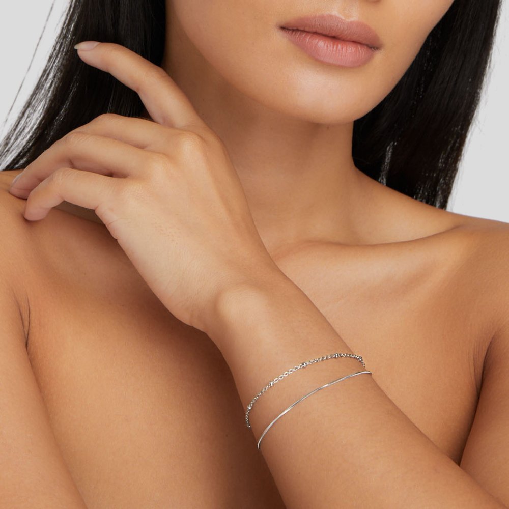 Oya - Silver Multi-Layer Bracelet