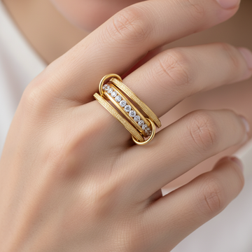 Glenda – Elegant stacking ring