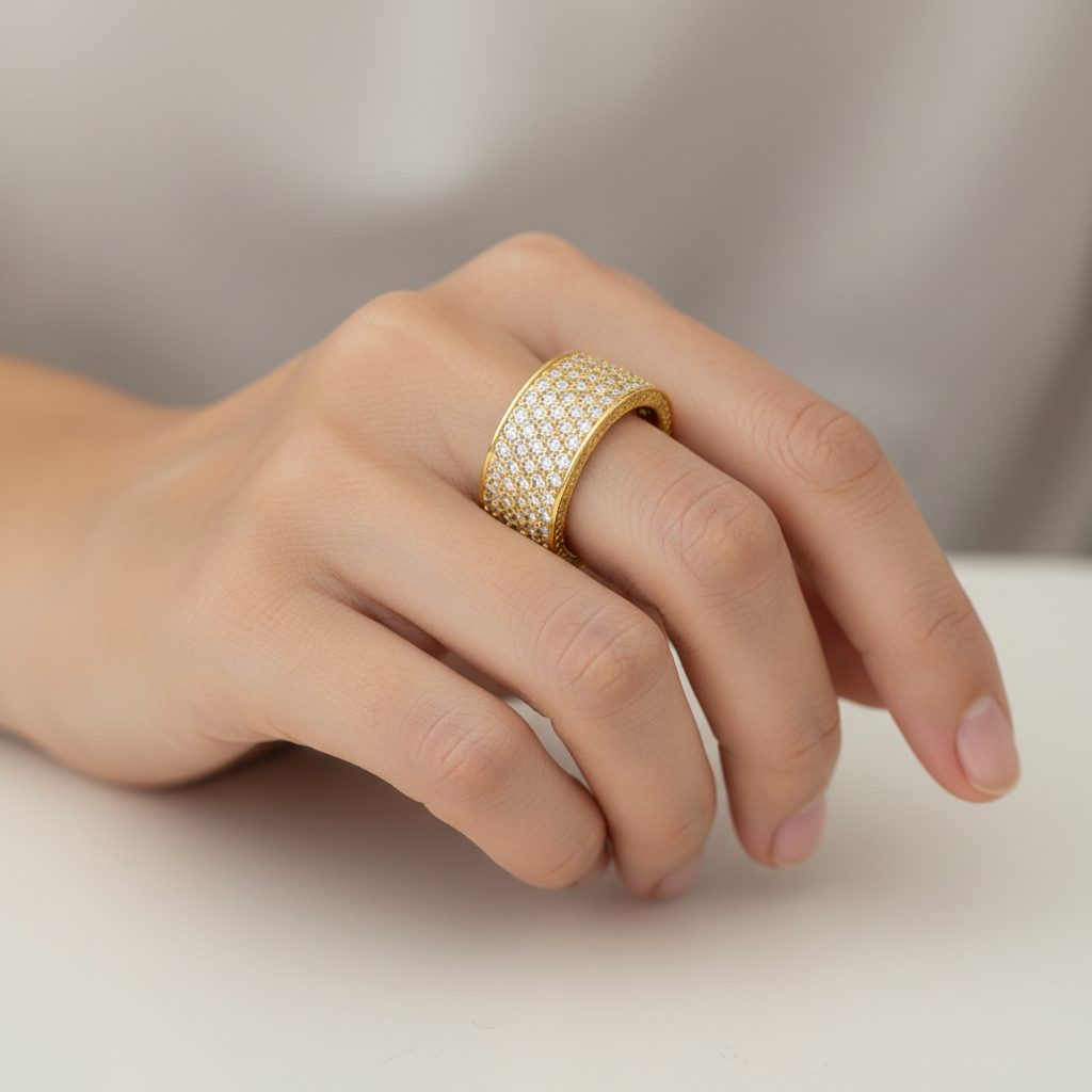 Tally – Ring with Set Cubic Zirconia