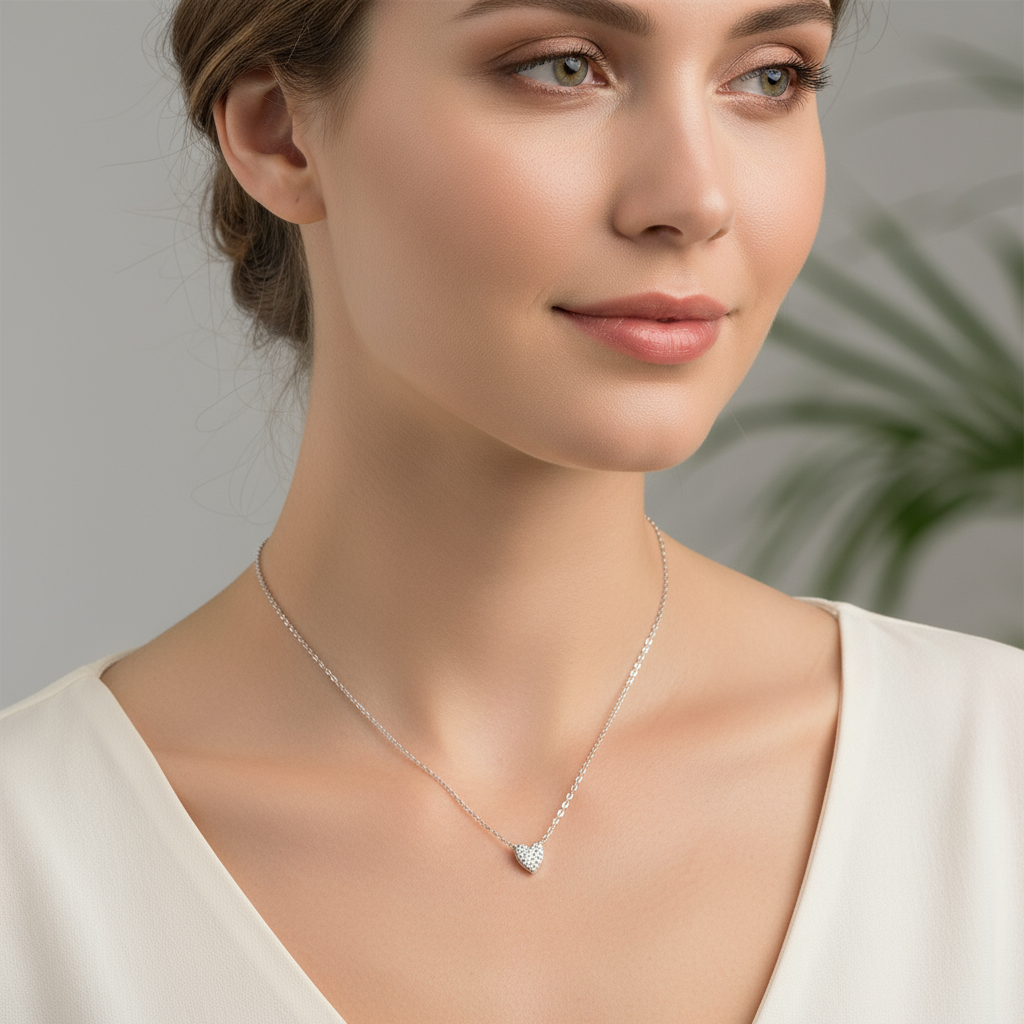 Juliet – Elegant Heart Necklace