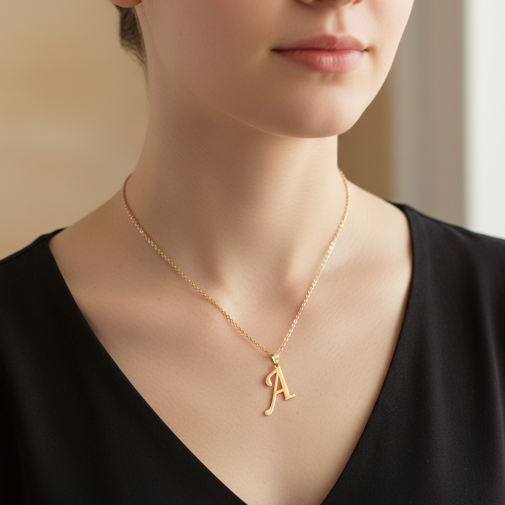 Alessia – Initial Necklace 26 Letters