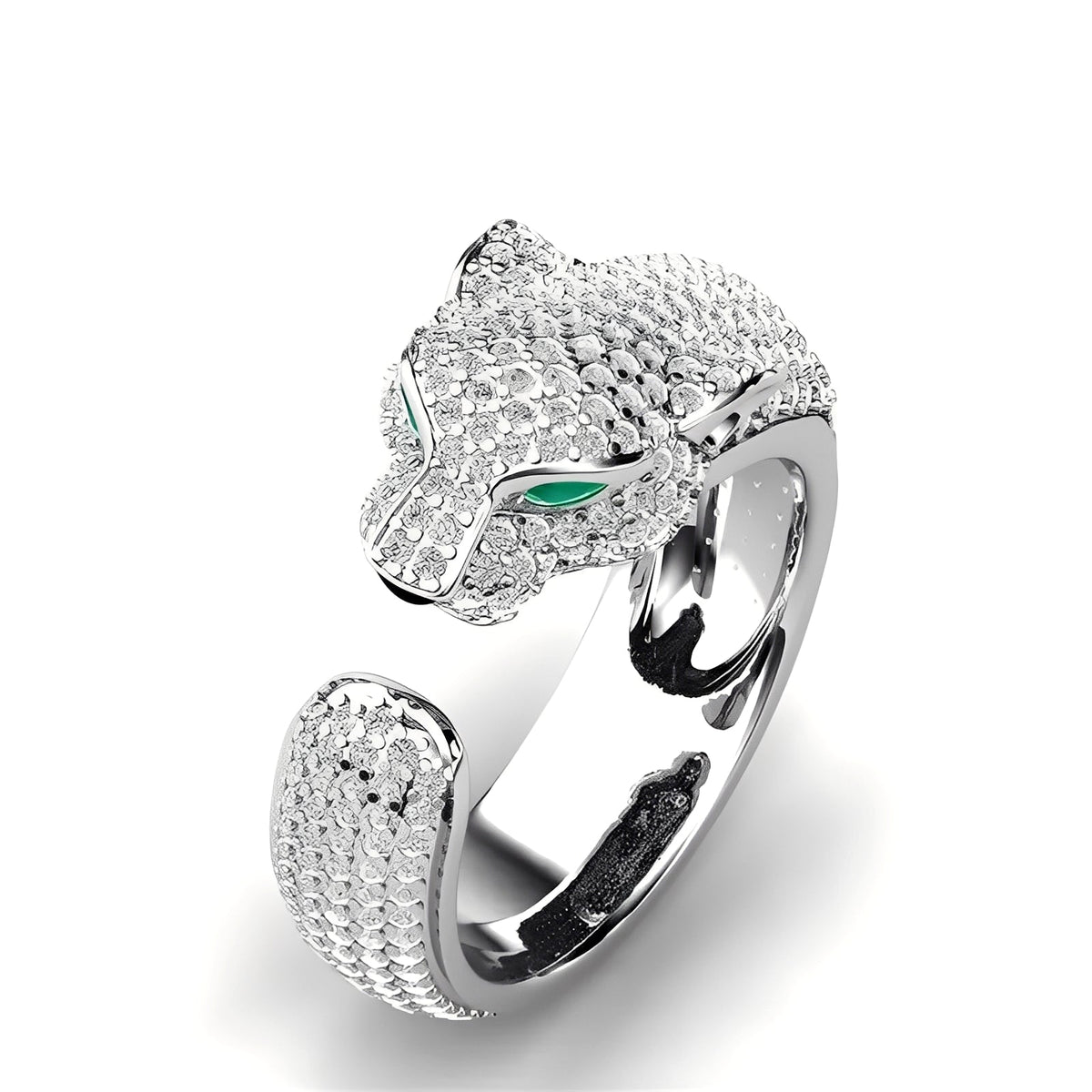 Mika – Adjustable Jaguar Ring in Rose Gold