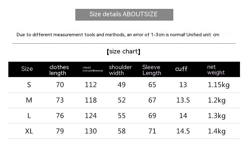 Size guide